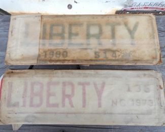 1973, 1980 LIBERTY TAG