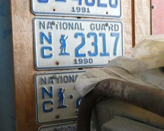 1991 NATIONAL GUARD TAGS