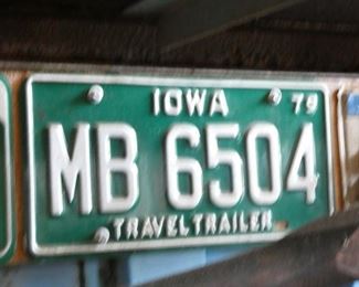 1979 IOWA TAG