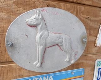 11X9 GREAT DANE SIGN