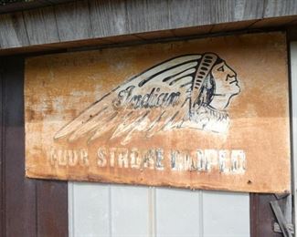 6FT. X 3FT. INDIAN SIGN