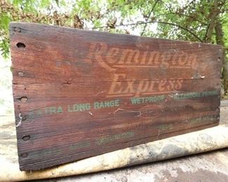 WOODEN REMINGTON 410 BOX