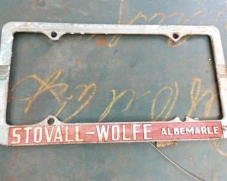 STOVALL WOLFE ALBEMARLE NC FRAME