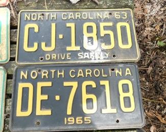 1963,65 NC TAGS