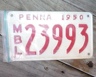 1950 MBL PENNA TAG