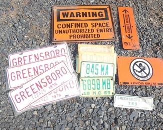 CITY TAGS, MOTORCYCLE TAGS