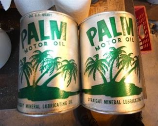 PALM MOTOR OIL CANS