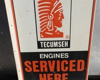 TUCUMSEH SERVICE FLANGE SIGN