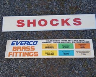 VARIOUS STATION SIGNS