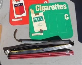 CIG. ITEMS, STRAIGH RAZORS