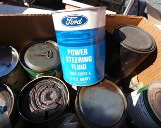 FORD POWER STEERING FLUID CAN 
