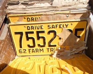 FARM TRUCK TAGS