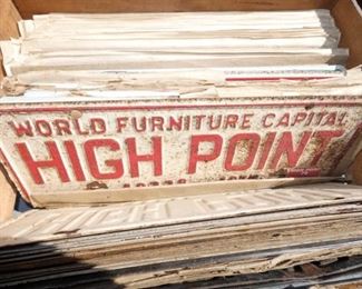 HIGH POINT CITY TAGS