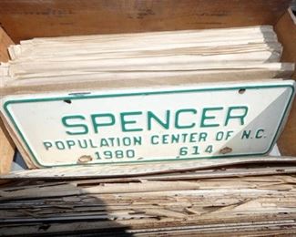 SPENCER CITY TAGS