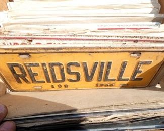 REIDSVILLE CITY TAGS