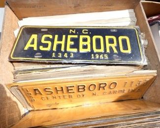 ASHEBORO CITY TAGS