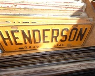 HENDERSON CITY TAGS