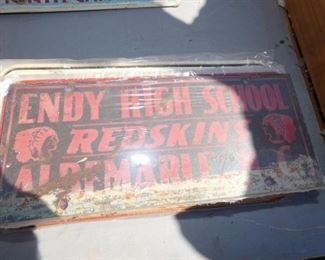 ENDY HS REDSKINS ALBERMALE TAG