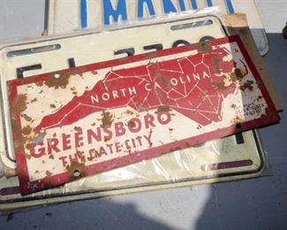 NC GREENSBORO TAG