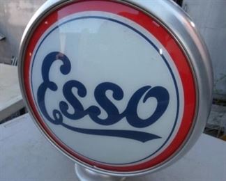 VIEW 2 CLOSEUP ESSO GLOBE