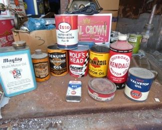 VARIOUS EARLY ADV. CANS