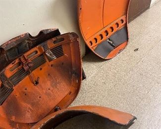 1960s or 70s Volkswagen front fenders rear fenders Hood and trunk $300 all plus bonus parts ….