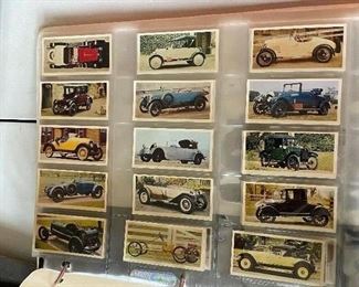 Car trading cards