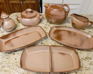 Frankoma pottery set
