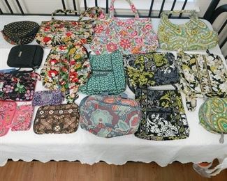Collection of Vera Bradley Bags