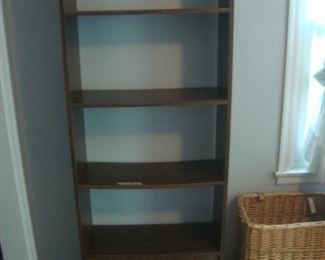 1960's tall, narrow shelf
