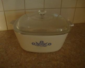 Blue cornflower Corning ware