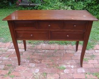 Solid walnut sideboard
