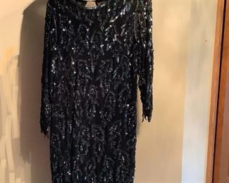 sequin dress