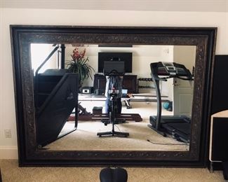 Oversize mirror 90"T 66"W