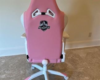 Leather gaming chair