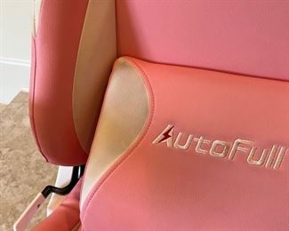 Leather gaming chair