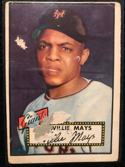 19501956 Baseball Card Estate Auction Willie... starts on 7/15/2022