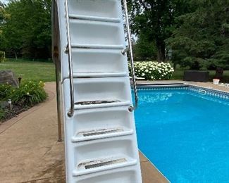 Poolside Waterslide! Fun! If you own a pool without a slide; this lot is for you! Hours and hours of fun await! 