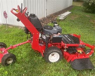 Turbo Force 40 Toro Commercial Mower in very good condition with only 52.8 hours!

Jungle wheels attachment included. 