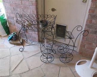 Iron Plant Stands