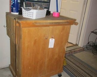 another cabinet on wheels