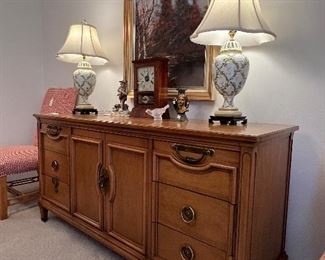 SERVER IS PART OF DINING ROOM ENSEMBLE