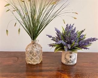 Lavender And Fern Faux Florals, 2 PCS.
Lot #: 84