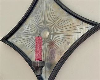 Etched Mirror Candle Sconce
Lot #: 24