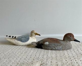 Vintage Signed Wooden Decoys, 2 PCS
Lot #: 36