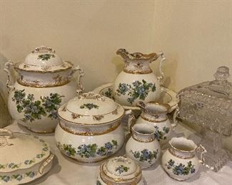 Lovely sets of china.. so pretty