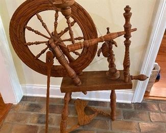 Spinning wheel...