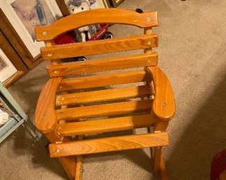 child's rocker
