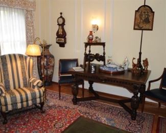 Kittinger and Chippendale furnishings