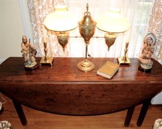 Incredible early Irish wake table in original condition